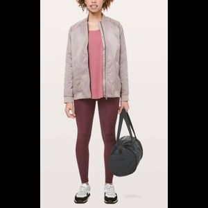 Lululemon Trace Back Bomber Jacket